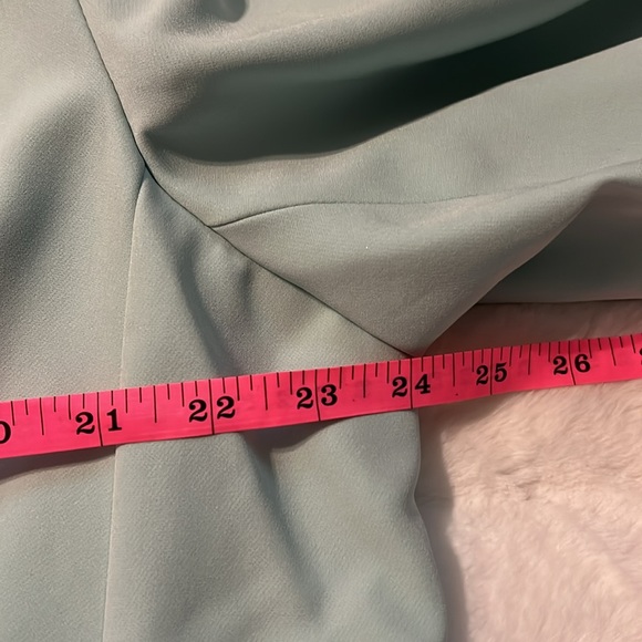 NWT, sold out, one button Express blazer in robin egg, pastel blue, XL - Picture 7 of 8